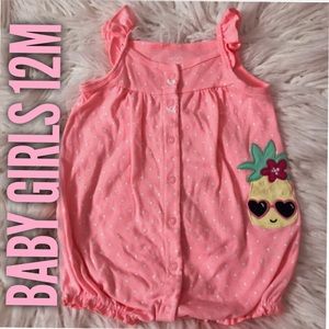 BABY GIRLS 12M Carter’s Pineapple Romper